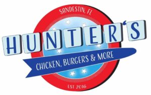 Hunter's Chicken & Burgers logo