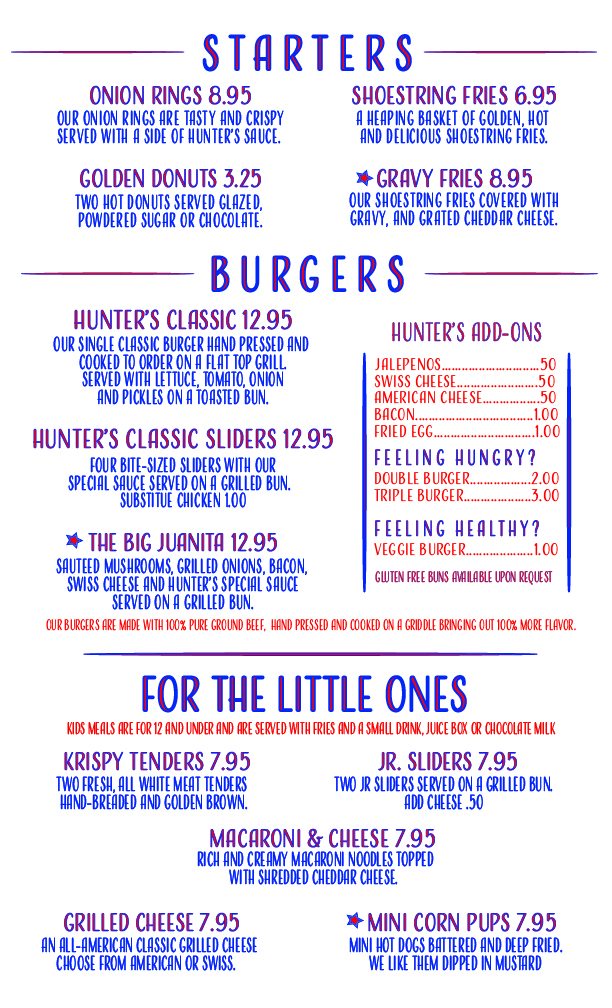 Hunter's Chicken & Burgers The Market Shops Shopping, Restaurants