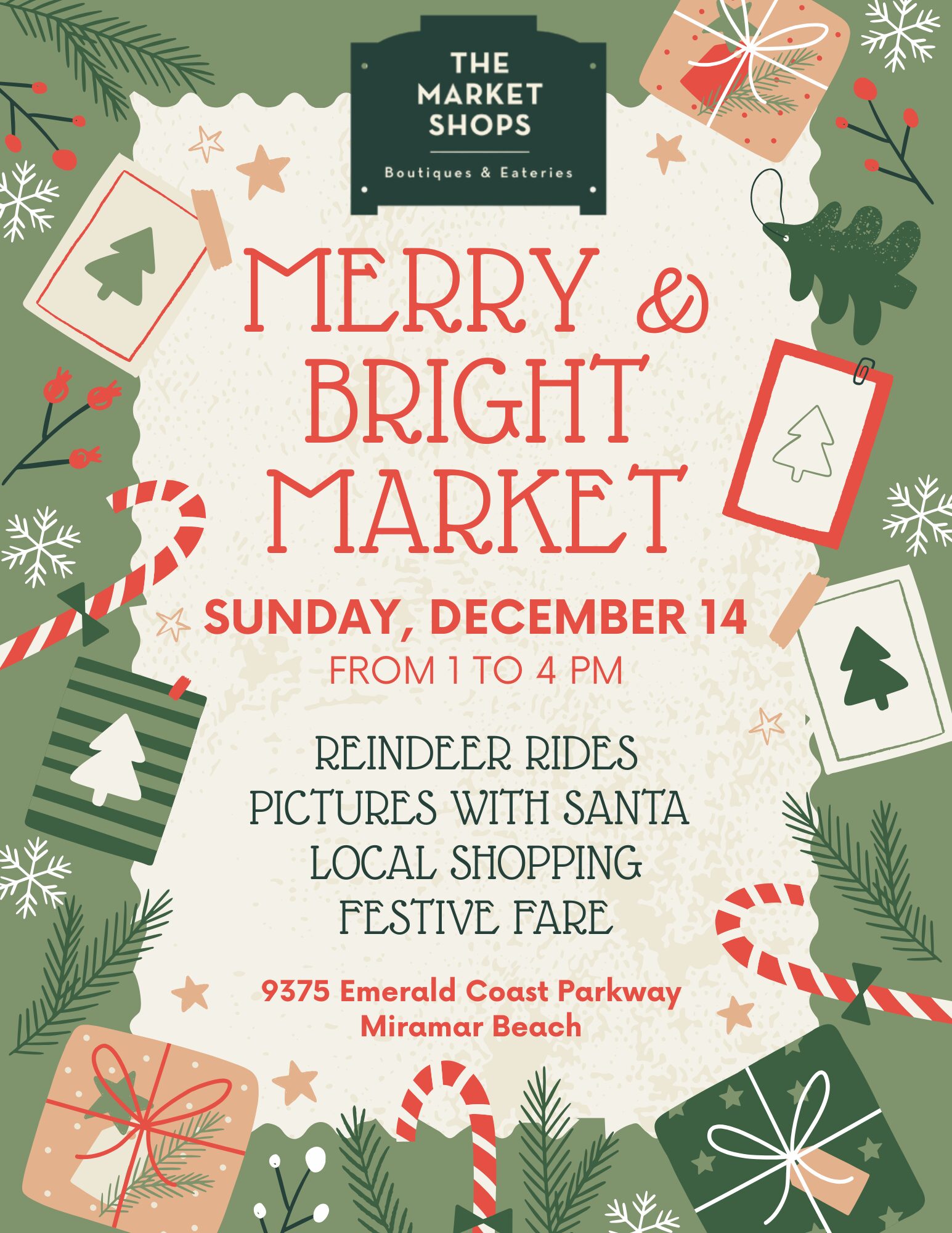 Merry & Bright Market Flyer 2025